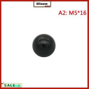 Follow Get New[Bloom Z] Black plastic M4 M5 M6 M8 M10 M12 thread ball shaped head clamping nuts knob