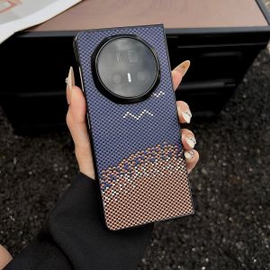 For Huawei Honor Magic V5 Case Hard carbon fiber Magnetic Wireless charging Protective Back Cover Case For Magic V5 V3 Shell