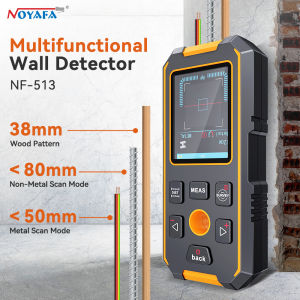 NOYAFA NF-513 Wall Scanner Metal Detector Stud Finder Wood Studs LCD Display Wall Detector Metal AC Live Wires Wood Detector