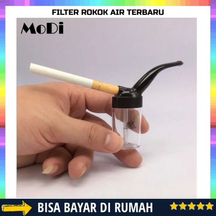 FILTER ROKO0K AIR ROKOK KRETEK BAHAN AKRILIK Mini Pipa Filter Rokok Air ...