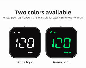 G4S G-P-S HUD LED Car Head Up Display Smart Digital KM/H MPH Overspeed Alarm Reminder Speedometer G-P-S HUD Car Accessories for All Cars