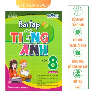 Sách - Bài tập Tiếng Anh 8 (Global success) - MT TT