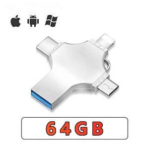 1TB HP OTG 4 in 1 USB Flash Drive 64GB Type-C USB Memory Stick 128GB 256GB Metal Pen drive for iPhone Android PC 512GB