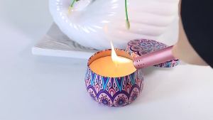 Candle Tin Dry Herbal Scented Candle