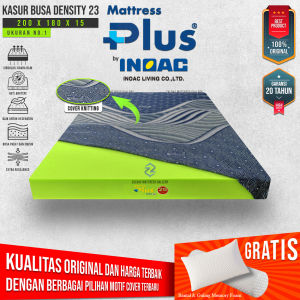 [ 200x180x15 ] Kasur Busa No. 1 Original Mattress Plus by INOAC Density 23 Garansi 20 Tahun