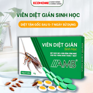 Viên diệt gián sinh học AMB diệt gián tận gốc khử mùi không tái lại từ 5-7 ngày