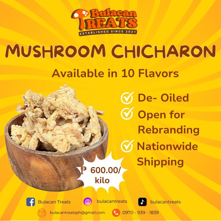 Mushroom Chicharon- KILO | Lazada PH