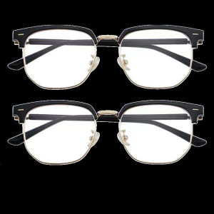 HD Automatic Zoom Anti-Blue Light Reading Glasses With Eyebrow Frame For Office Business Reading Adults Men Women Elderly Nearsighted Readers