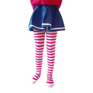 Girls Pantyhose Halloween Theme Bottom Panties Baby Bottoming Pants 5-10T Kids Striped Leggings for Daily & Parties
