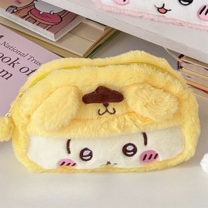 Chiikawa Hộp Đựng Bút Hoạt Hình Hachiware Sang Trọng Túi Đựng Bút Usagi Sinh Viên Để Bàn Túi Bảo Quản Trẻ Em Học Thuật Mới Quà Tặng