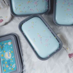 Mettle Vault Ultra Soft Slow-Rebound Cake Squishy Toy - Relaxing Stress Relief with Realistic Texture and Colorful Sprinkles