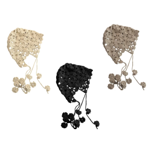 Breathable Crochet Hat Comfortable Knitted Hat Elegant Women Hat Minimalists Hat for Versatiles Spring and Fall Wear