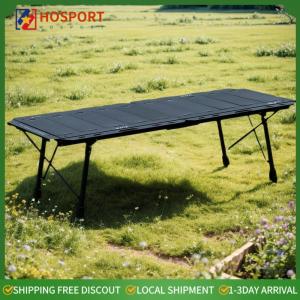 【HOSPORT】Folding Camping Table with Carry Bag Aluminum Table Lightweight Portable Picnic Table for Outdoor