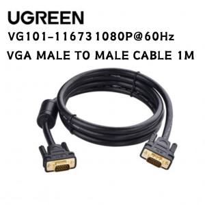 UGREEN 11673 1M VGA MALE TO MALE CABLE ADAPTER CONVERTER WITH GOLD PLATED CONNECTOR VG101