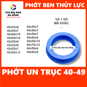Phớt ben thủy lực xanh UN trục 40-49 đủ size 40x52x8 40x55x7 40x60x10 40x65x10 42x50x6 42x55x7 45x56x7 42x62x12 45x60x8