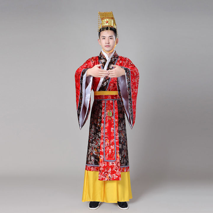 （HOT) Ancient Costume of Emperor of Tang Dynasty on Nanshui'an Ancient ...