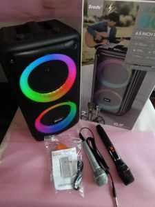 Brudo BTS-2091 Dual 6.5-inch Professional Bluetooth Speaker