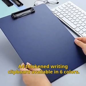 Authentic RAMBO A4 Size Acrylic Clip Board Transparent File Folder Paper Holder Strong Spring Clip for Students Teachers Doctors Nurses Restaurant Menu High Quality Stationery Fast Shipping