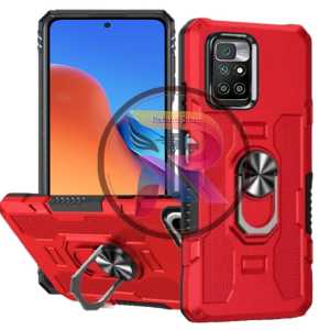 Casing Hp Untuk Xiaomi Redmi 10 4G HardCase Robot Hit Eye Whit Ring Transformer Phantom Hybrit Armor
