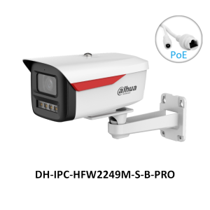 (2026 New) Dahua 2MP/4MP 50M WizColor AI Network IP Camera - Full Color Night Vision Human/Vehicle Detection 50m Warm Light IP67 PoE DH-IPC-HFW2249M-S-B-PRO | DH-IPC-HFW2449M-S-B-PRO CCTV