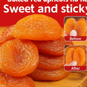 [Sweet and Soft!] Dried Red Apricots Without  and No Added Ingredients Canned Fresh Preservatives Portable Eat Directly
