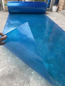 ( Khổ 1m2 x dài 10m  - Dày 8dem )  Tôn nhựa màu xanh hoặc trắng  lấy ánh sáng chế nắng che mưa