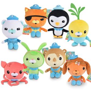 ToyStory 30ซม. Octonauts ตุ๊กตาตุ๊กตาของเล่นเด็ก Barnacles Peso Kwazii Tweak ตุ๊กตาสัตว์ของขวัญวันเกิดสำหรับเด็กของขวัญปีใหม่ของเล่นเด็กหญิง