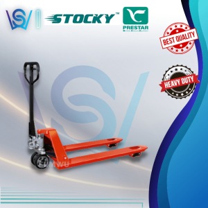 STOCKY PALLET TRUCK 3.0T 27 X 48 Heavy Duty Jack Trolley Max Capacity 3000kg Warehouse