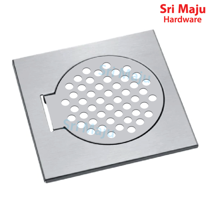 MAJU 6” x 6” 150mm Stainless Steel Floor Grating Drain Waste Trap Cover