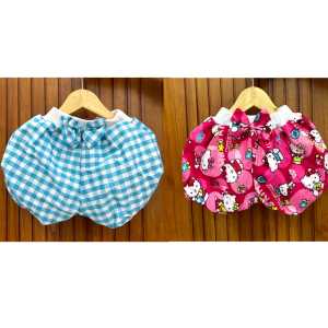 PAKET 50 RIBU DAPAT 5 PCS Celana Balon anak perempuan 6 BULAN - 12 BULAN Usia 2 tahun kebawah bisa pakai motif karakter CELANA PENDEK ANAK CEWEK murah pilih warna