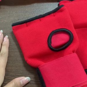 Boxing Half-Finger Gel Gloves with Hand Wraps Wrist Guards Peak Protectors Hand Guards Fighting Gloves for Men and Women Boxing Bandages Boxing Gloves