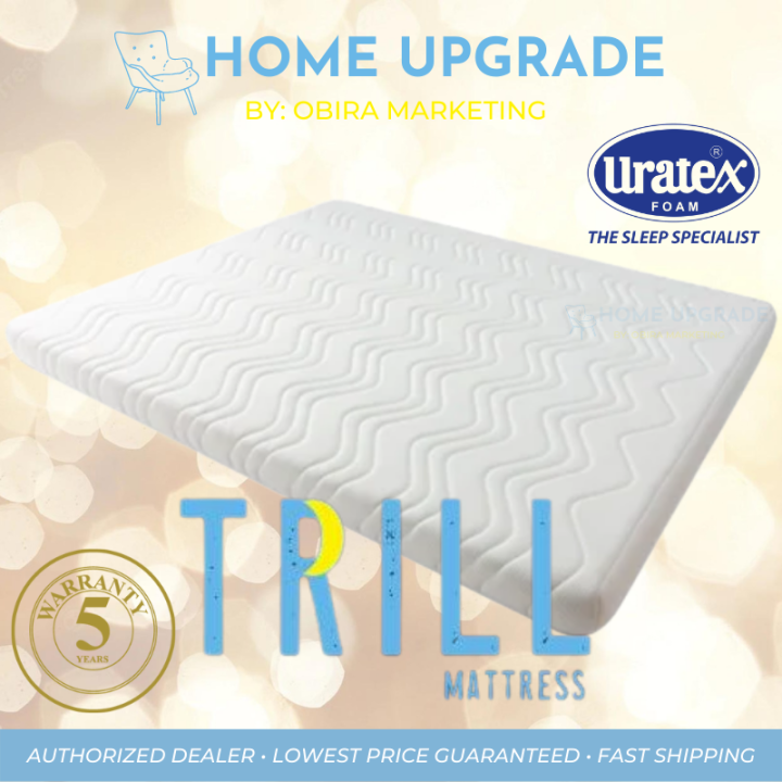 Uratex Trill Air 5 Inch Mattress In A Box Lazada Ph 0237