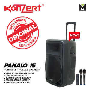 2023 Original Konzert Panalo 15 Active Portable Trolley Speaker