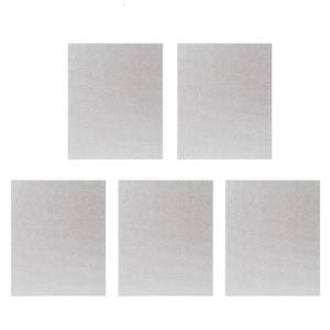 5Pcs Mica Plate Sheets Microwave Oven Replace Part 120x150mm Universal For Midea