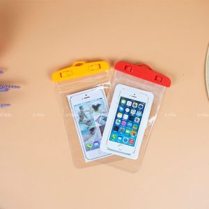 TÚI CHỐNG THẤM NƯỚC - TÚI ĐỂ ĐIỆN THOẠI HÌNH THÚ ĐI BIỂN ĐI BƠI NHIỀU MÀU