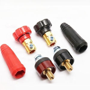 [HOT]High Performance  Welding Cable Connector Plug and Socket Set DKJ 10-25 DKZ 10-25 250A