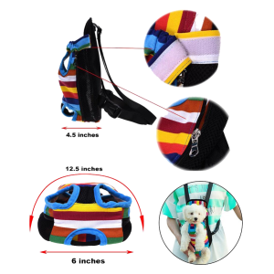 Pet Dog Carrier Front Cat Carrier Pet Carrier Breathable Bag Adjustable Outdoor Backpack
