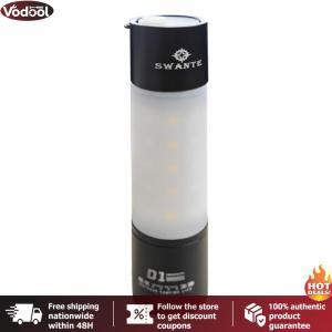 [Vodool Tool Outlet] LED Camping Light 2600mAh Outdoor Camping Light 350LM Camping Flashlight IPX4 Waterproof Last Up To 7H Battery Operated for Backpacking