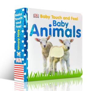 DK Baby Touch and Feel Baby Animals 0-3 years Board book Original English books