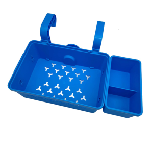 Swimming Pool Basket Towel Cup Organizers Pool Storage Basket with Drainage Waterproof Poolside Storage Container