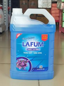 Nước Lau Kính Lafum Can Lớn 4L Hương Lavender Dịu Nhẹ làm sạch hiệu quả an toàn cho da tay
