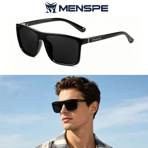 MENSPE Men Sunglasses Polarized Classical Fashion Glasses UV400 Sunglasses Outdoor Activities Sports Sunglasses Driving Fishing Racing Eyewear Non-slip PC Temples Sun Glasses