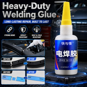Industrial Strength Welding Adhesive Heavy Duty Metal Bonding Glue Quick Cure Multipurpose Repair Glue Waterproof Automotive Steel Welding Repair Adhesive For Metal Iron Applications