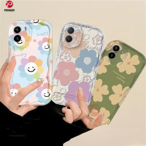 Penutup Tepi Bunga Segar & Casing HP Vivo Y36 Y27: Perlindungan & Kelembutan