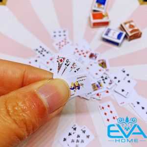 Bộ Bài Tây Poker Super Mini Tí Hon 52 Lá Độc Đáo SP4837