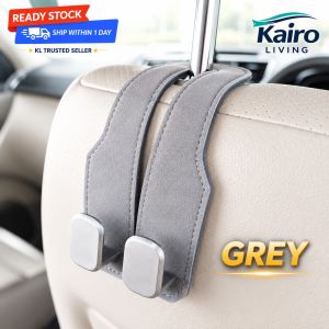 Car Headrest Double Hook Back Seat Bag Hanger | Cangkuk Kereta Tahan Beban 20KG Tahan Lama Gantung Bag Strong Car Hook
