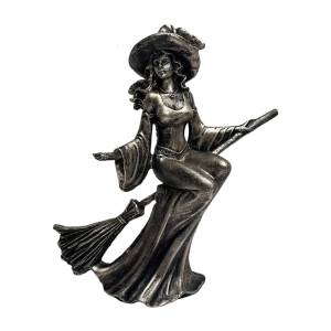 Witch Lover Collectible Resins Sculpture 3D Printing Gothic Decors Dark academic Themed Home Display Ornament Gift