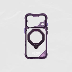 SKINARMA Saturn Mag-Charge Case with Rotating Kick Stand for iPhone 18 Pro (6.3)/ 18 Pro Max (6.9) - Burgundy/ Black/ Blue/ Frost