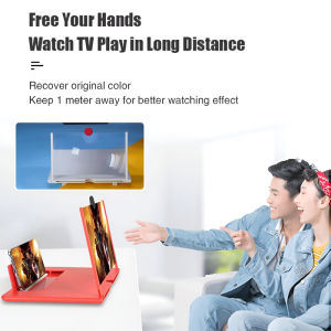 【4K Blu-ray 10D Ultra HD】Cell Phone Amplifier Large Screen Ultra-High Definition Screen God Projection Eye Protection Ultra-High Definition Mirror Pull-Out Lazy Stand抽拉式高清手机屏幕放大器