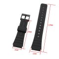 Watch Band Replacement Strap For Casio W800H Black PU Resin Plastic Wrist Strap SGW400H 18mm F91W/F84/F105/108/A158/168/AE1200/1300 Watch Accessories. 